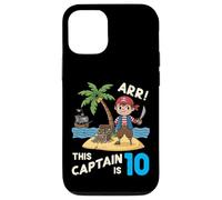 Ce Captain is 10 Arr Pirate 10e Anniversaire pour garçon Coque pour iPhone 12/12 Pro