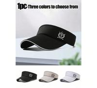 Ce chapeau présente un style simple et décontracté, convenant aussi bien aux hommes qu'aux femmes. Il est à la mode et polyvalent, décoré d'une impression de golf et d'un large bord. Il peut être util