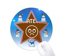 ce choix influence l'expression bonhomme de neige, tapis de souris série star mat