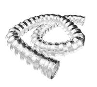 Ce conduit en aluminium dispose d'un design flexible avec un diamètre intérieur de 12 cm et une longueur totale de 48 mètres (4 m)