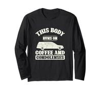 Ce Corps Fonctionne au café et présente Ses condoléances à Un Directeur de funérailles Manche Longue