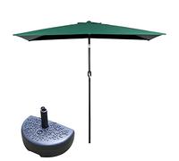 Ce Demi-Parasol de 2 m à 2,5 m est Un Parasol de Jardin Robuste, idéal pour Les Petits espaces, à Installer Contre Un Mur, Un Porche ou Une fenêtre. Son système de manivelle est Facile à UTI