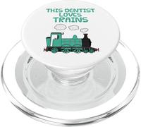 Ce dentiste adore les trains, passionné de chemins de fer PopSockets PopGrip pour MagSafe