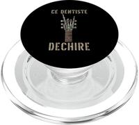 Ce Dentiste Dechire Guitare Gothique Rocker Squelette PopSockets PopGrip pour MagSafe