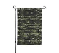 Ce drapeau de jardin à imprimé camouflage numérique est la bienvenue aux invités dans votre maison avec un style unique. Parfait pour n'importe quelle terrasse, patio, porche ou véranda et fait de