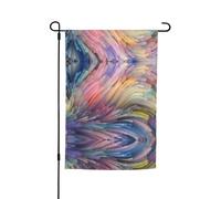 Ce drapeau de jardin à imprimé coloré de rêve est la bienvenue aux invités dans votre maison avec un style unique. Parfait pour n'importe quelle terrasse, patio, porche ou véranda et fait de
