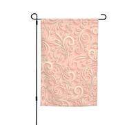 Ce drapeau de jardin classique à imprimé floral tourbillonnant est la bienvenue aux invités dans votre maison avec un style unique. Parfait pour n'importe quelle terrasse, patio, porche ou véranda et