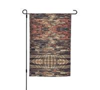 Ce drapeau de jardin en brique est la bienvenue aux invités dans votre maison avec une touche unique. Parfait pour n'importe quelle terrasse, patio, porche ou véranda et fait de charmantes