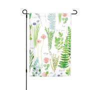 Ce drapeau de jardin printanier aux herbes aromatiques est la bienvenue aux invités dans votre maison avec un style unique. Parfait pour n'importe quelle terrasse, patio, porche ou véranda et faites
