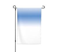 Ce drapeau de jardin texturé à imprimé bleu est la bienvenue aux invités dans votre maison avec un style unique. Parfait pour n'importe quelle terrasse, patio, porche ou véranda et fait de charmantes