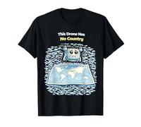 Ce Drone n'a Pas de Carte Technique Amusante de Pays T-Shirt