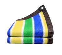 Ce Filet d'ombrage Offre Un taux d'ombrage de 80%, ce Qui Le Rend idéal pour Les Jardins extérieurs, Les chenils et Autres lieux similaires.(Multi-Colored,3x10m/9.8x32.8ft)