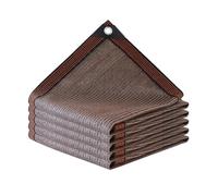 Ce Filet d'ombrage Offre Un taux d'ombrage de 80%, ce Qui Le Rend idéal pour Les Jardins extérieurs, Les chenils et Autres lieux similaires.(Brown,6x6m/19.7x19.7ft)