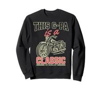 Ce G-Pa est un mécanicien de moto classique pour la fête des Pères Sweatshirt