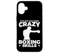 Ce garçon a des compétences de Boxe Incroyables garçons Coque pour iPhone 16 Plus