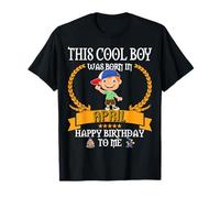 Ce garçon Cool est né en Avril Funny Apr Birthday Kid Bro T-Shirt
