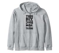 Ce garçon Court sur Jésus et s'entraîne Chrétien Train Buff Sweat à Capuche