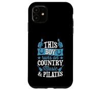 Ce garçon Court sur la Musique Country et Le Pilates Coque pour iPhone 11