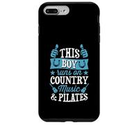 Ce garçon Court sur la Musique Country et Le Pilates Coque pour iPhone 7 Plus/8 Plus