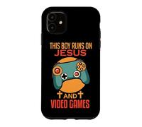 Ce garçon Fonctionne sur Jésus et Les Jeux vidéo - Christian - Jeux vidéo Coque pour iPhone 11