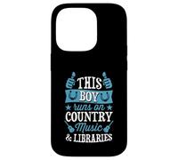 Ce garçon Fonctionne sur la Musique Country et Les bibliothèques Coque pour iPhone 14 Pro