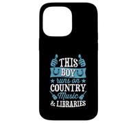 Ce garçon Fonctionne sur la Musique Country et Les bibliothèques Coque pour iPhone 14 Pro Max