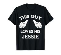 Ce gars aime son cadeau Jessie, Saint Valentin, anniversaire de mariage, 24t T-Shirt