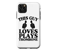Ce Gars Joue du Trombone à Deux Pouces Coque pour iPhone 11 Pro Max