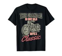 Ce grand-père n'est pas vieux, c'est un motard classique et drôle T-Shirt