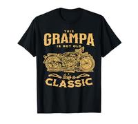 Ce grand-père n'est pas vieux, c'est un moteur de moto classique et amusant T-Shirt