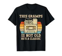 Ce grand-père n'est pas vieux, il est une cassette de musique rétro classique T-Shirt