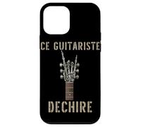 Ce Guitariste Dechire Squelette Gothic Rocker Guitare Coque pour iPhone 12 Mini