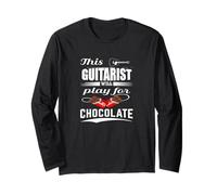 Ce Guitariste jouera du Chocolat pour Les Musiciens de Guitare Manche Longue