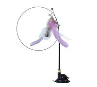 Ce jouet pour chat est idéal pour les chats actifs, rend le jeu plus varié et favorise l'intelligence. Il dispose d'une ventouse et peut être utilisé aussi bien à l'intérieur qu'à l'extérieur