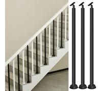 Ce kit de balustres d'escalier réglables en Fer est destiné aux escaliers intérieurs et aux balcons.