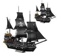 Ce kit de bateau miniature, composé d'environ 1424 pièces en ABS, est idéal pour la décoration créative de la maison. Les instructions d'assemblage sont incluses, ce qui le rend adapté aux passionnés