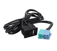 Ce kit de câblage complet dispose d'une entrée auxiliaire et d'un connecteur USB conçu pour Hyundai 11 '13