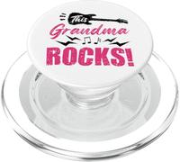 Ce Lecteur de Guitare Grandma Rocks Musicien Rock Music Player PopSockets PopGrip pour MagSafe