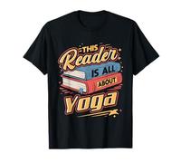 Ce Lecteur est Tout au Sujet du Yoga | Amateur de Livres et Bien-être Amusant T-Shirt