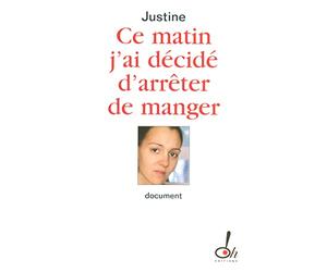 Ce matin j'ai décidé d'arrêter de manger