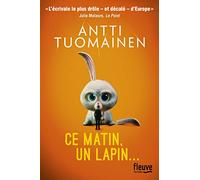 Ce matin, un lapin