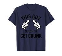 Ce mec a Besoin de Devenir Fou en Buvant de l'alcool T-Shirt