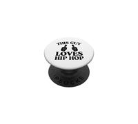 Ce mec Aime Le Hip hop Two Two Thumbs PopSockets PopGrip Adhésif