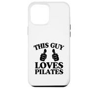 Ce mec Aime Le Pilates avec Deux Pouces Coque pour iPhone 12 Pro Max