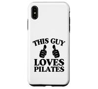 Ce mec Aime Le Pilates avec Deux Pouces Coque pour iPhone XS Max