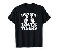 Ce mec Aime Les Deux Pouces des Tigres T-Shirt