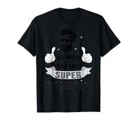 Ce Mec Est Un Super Parrain Pouces Levés Barbu Lunettes T-Shirt