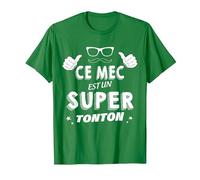 Ce Mec Est Un Super Tonton Cadeau pour Mon Oncle Préféré T-Shirt, Homme, Vert Kelly, S