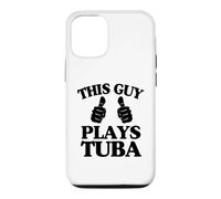 Ce mec Joue du Tuba à Deux Pouces Coque pour iPhone 12/12 Pro