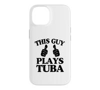 Ce mec Joue du Tuba à Deux Pouces Coque pour iPhone 14